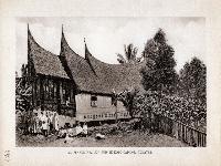 62 Minangkabausch huis te Koto Gadang Sumatra